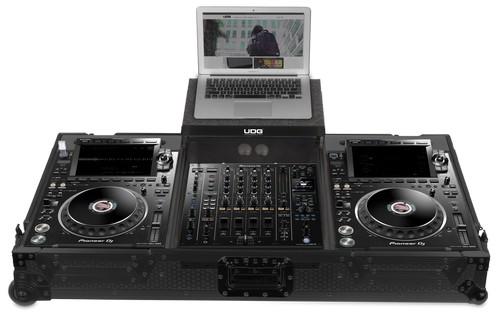 UDG U91086BL - ULTIMATE FLIGT CASE SET PIONEER CDJ-3000/A9 BLACK PLUS (L&W)