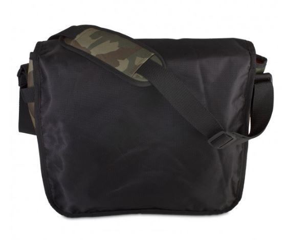 UDG U9450BC/OR - ULTIMATE COURIERBAG BLACK CAMO, ORANGE INSIDE