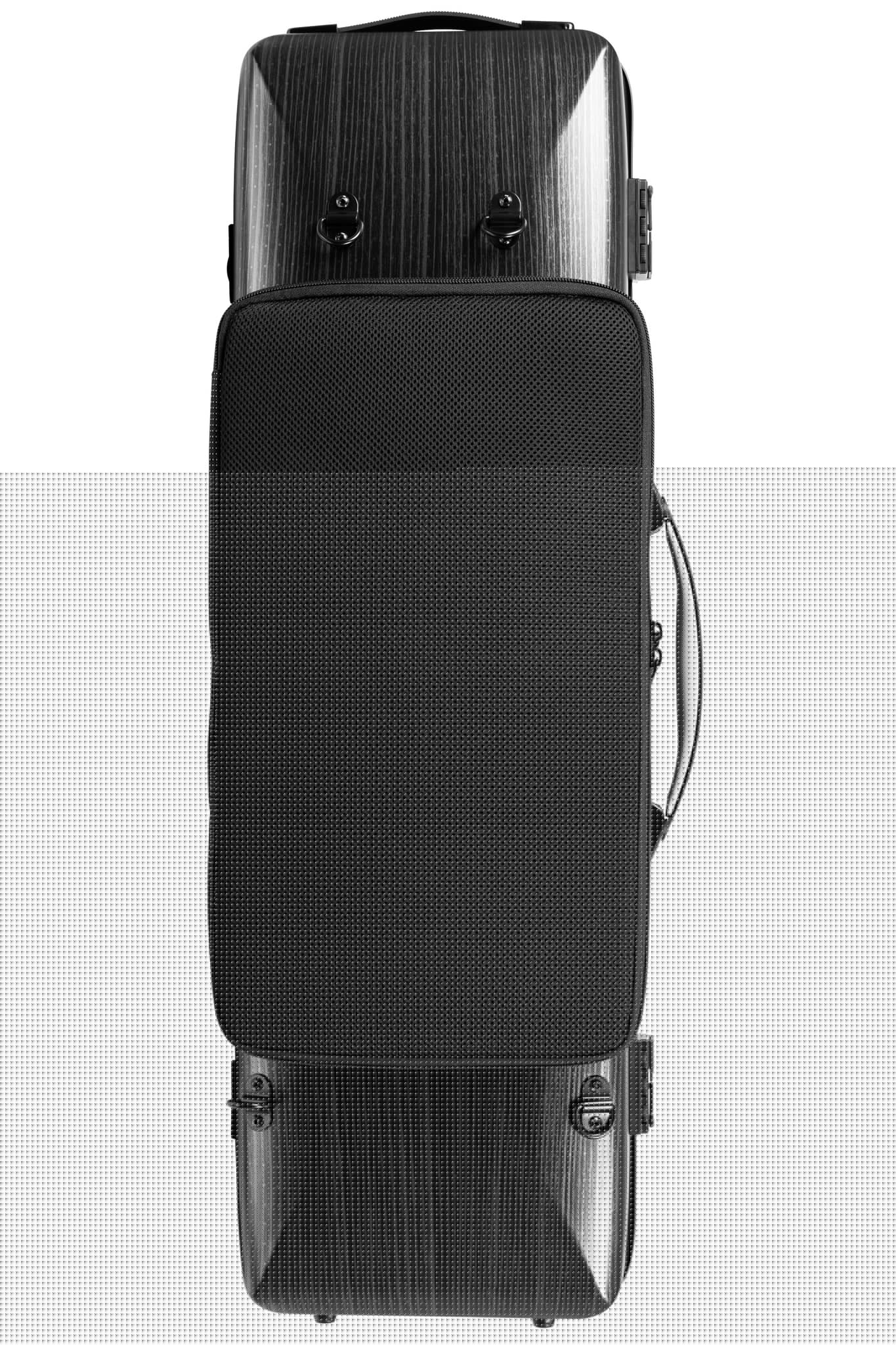 BAM ITALIA 2018XLLB HIGTECH OBLONG CASE PER VIOLINO BLACK CARBON