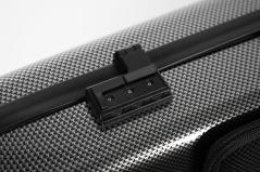 BAM ITALIA 2018XLSC HIGTECH OBLONG CASE PER VIOLINO SILVER CARBON