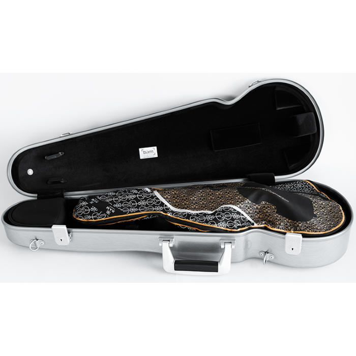 BAM ITALIA BFIC-0047 DOPPIO STRATO IN SETA PER BORSA PER VIOLIN - ORANGE