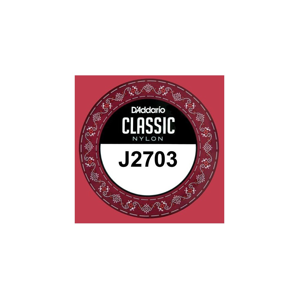 D'Addario J2703 - corda sol per chitarra classica