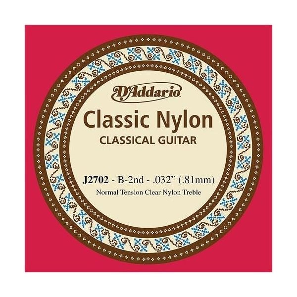 D'Addario J2702 - corda si per chitarra classica