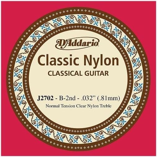D'Addario J2702 - corda si per chitarra classica