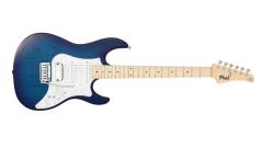 FGN Expert Odyssey EOS2-ASH-M/SBB - See-Thru Blue Burst - c/astuccio