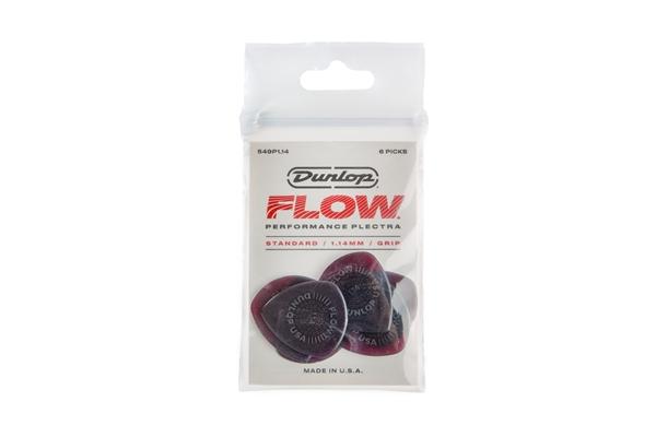 Dunlop 549P1.14 Flow Standard Grip 1.14mm Player Pack/6