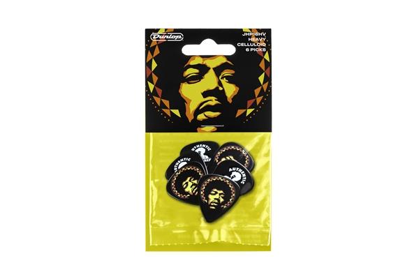 Dunlop JHP16HV Jimi Hendrix 69 Psych Series Aura Mandala Players Pack/6