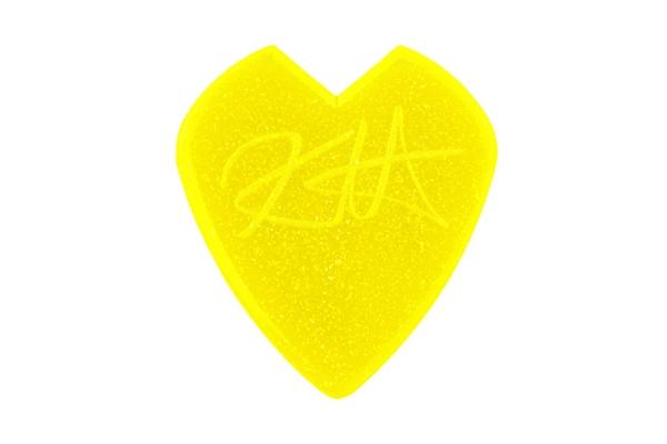 Dunlop 47PKH3NYS Kirk Hammett Jazz III Yellow Glitter Players Pack/6