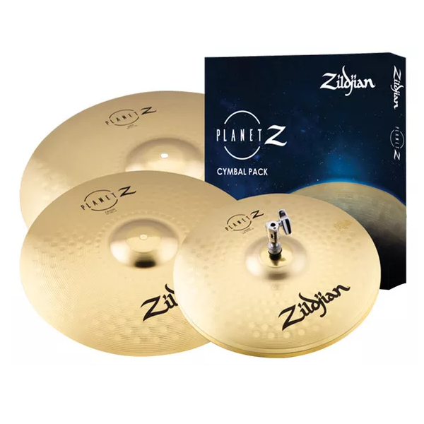 ZILDJIAN Planet Z Pack -  SET DI PIATTI PER BATTERIA HI-HAT 14" + CRASH 16" + RIDE 20"