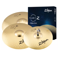 ZILDJIAN Planet Z Pack -  SET DI PIATTI PER BATTERIA HI-HAT 14" + CRASH 16" + RIDE 20"