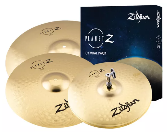ZILDJIAN Planet Z Pack -  SET DI PIATTI PER BATTERIA HI-HAT 14" + CRASH 16" + RIDE 20"