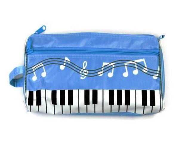 LUKE & DANIEL MG-37BS - ASTUCCIO PORTAMATITE PORTATRUCCHI 21 CM - COLORE BLU