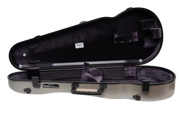 BAM ITALIA OP2200XLCN CUSTODIA HIGHTECH L'OPERA CONTOURED PER VIOLA - POLICARBONATO - CHAMPAGNE - BLACK