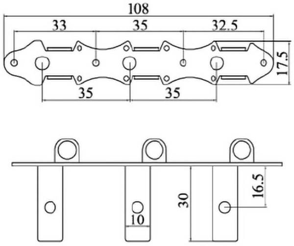 ORTEGA OTMDLX-BKBK