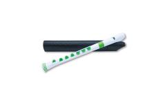 NUVO ITALIA RECORDER+ -DITEGGIATURA BAROCCA (BIANCO/VERDE)