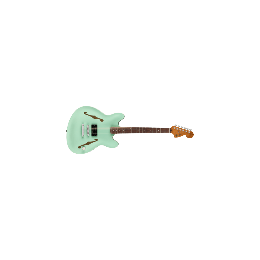 Fender Tom DeLonge Starcaster, Rosewood Fingerboard, Chrome Hardware, Satin Surf Green