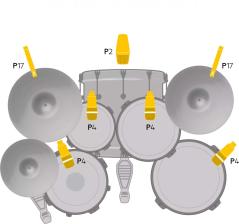 AKG ITALIA DRUMSET SESSION 1