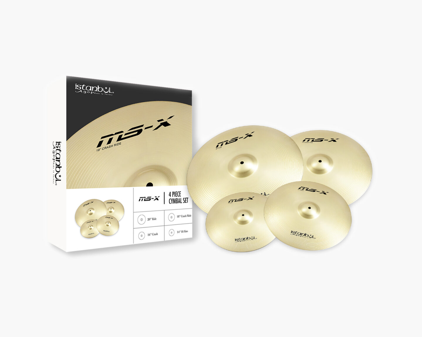 Istanbul Agop Cartone 4 MS-X IMSXS4