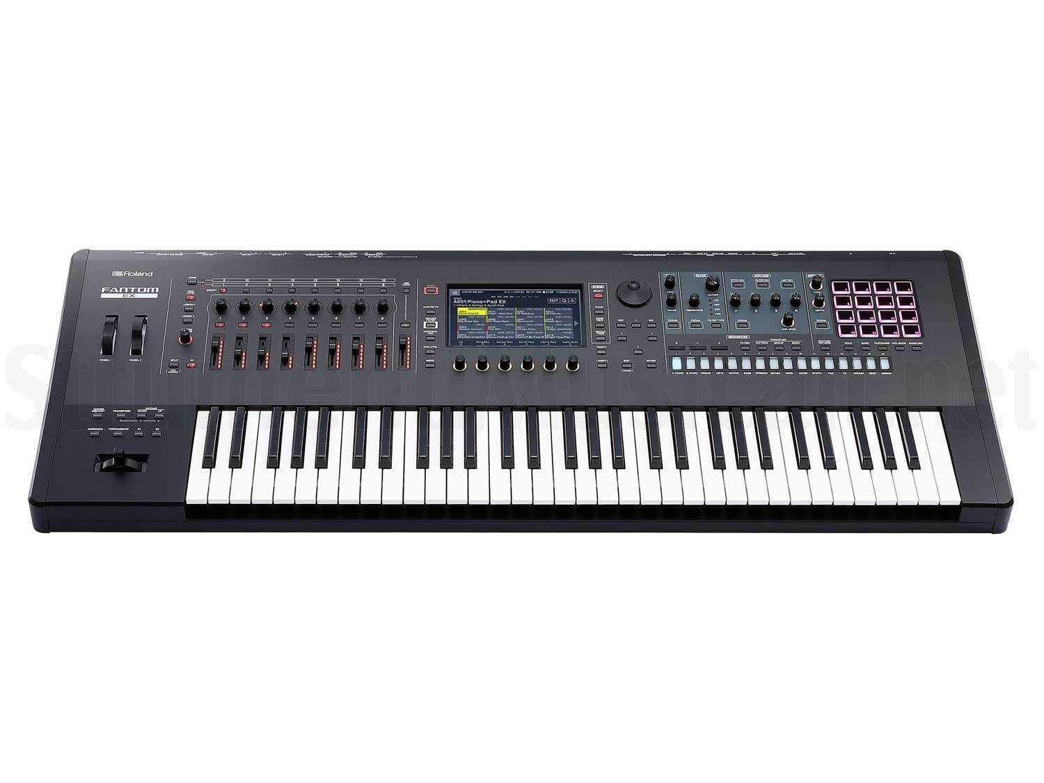 ROLAND Fantom 6 EX - SINTETIZZATORE 61 TASTI SEMI-PESATI