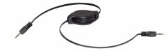 KARMA Cavo Audio riavvolgibile 2x 3,5mm jack stereo