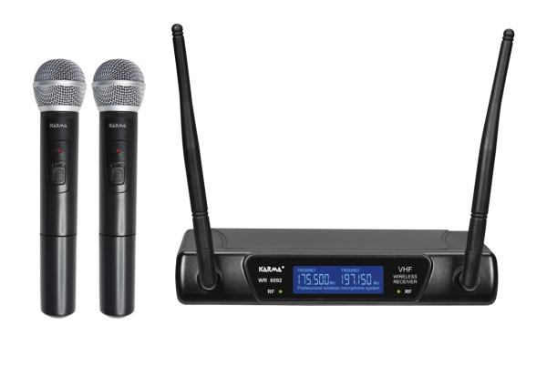 KARMA Doppio radiomicrofono VHF
