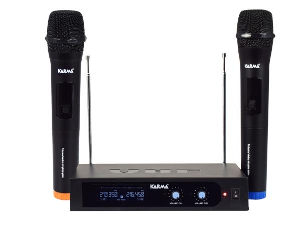 KARMA Doppio radiomicrofono palmare VHF