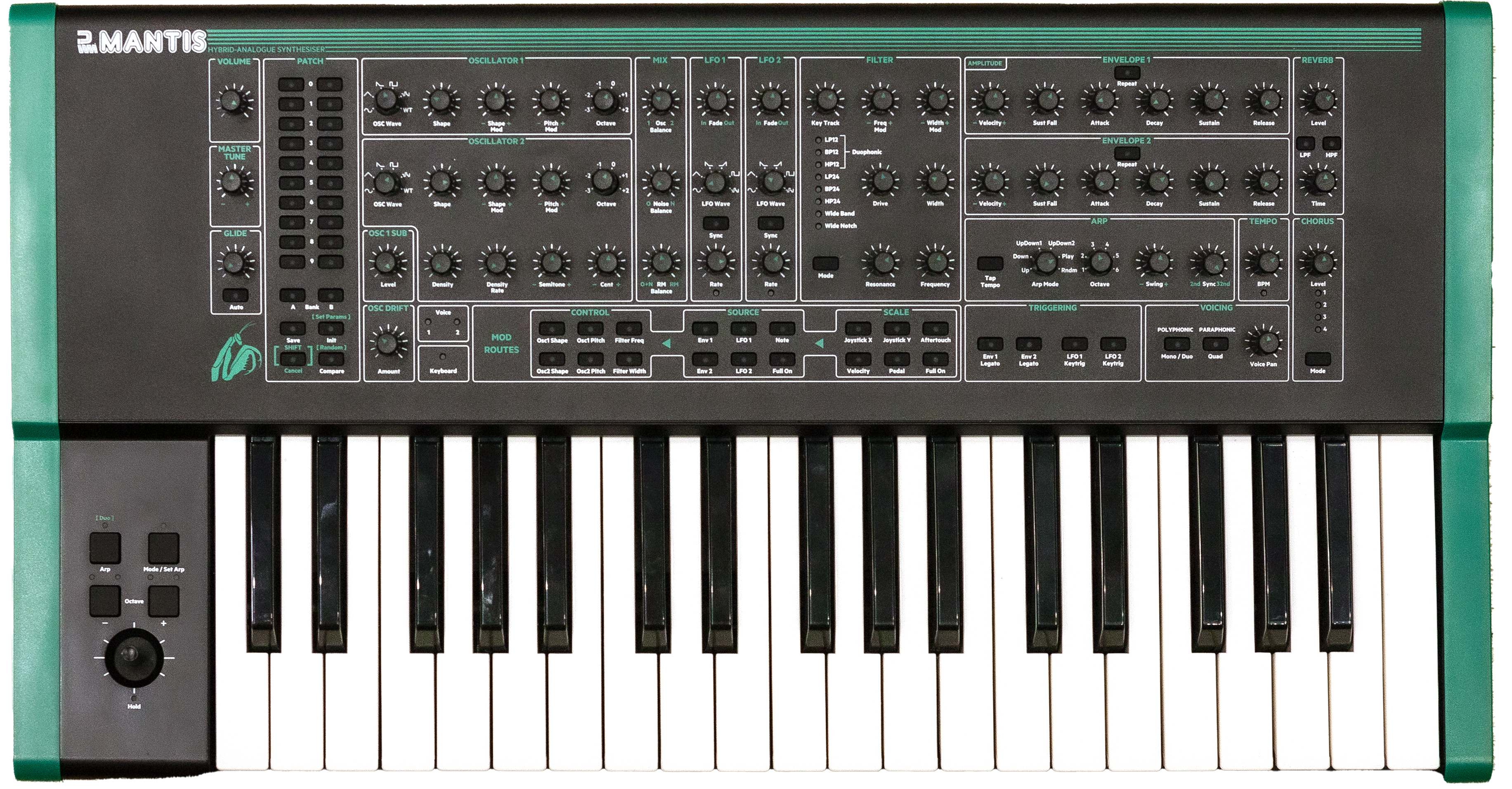 PWM MANTIS - Sintetizzatore ibrido