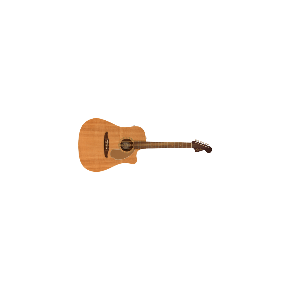 Fender Redondo Player, Walnut Fingerboard, Gold Pickguard, Natural