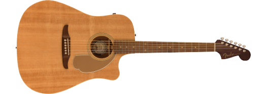 Fender Redondo Player, Walnut Fingerboard, Gold Pickguard, Natural