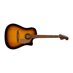 Fender Redondo Player, Walnut Fingerboard, Gold Pickguard, Sunburst