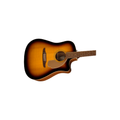 Fender Redondo Player, Walnut Fingerboard, Gold Pickguard, Sunburst