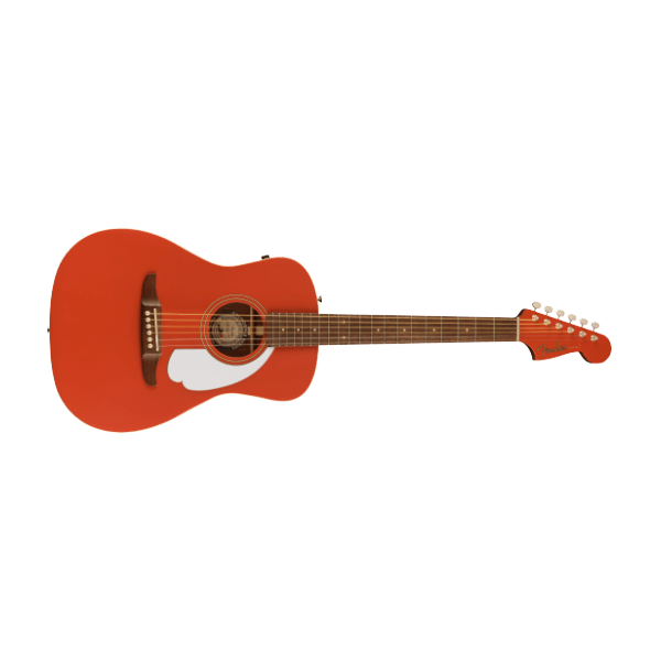 FENDER Malibu Player WN Fiesta Red - CHITARRA ACUSTICA ELETTRIFICATA FIESTA RED