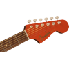 Fender Malibu Player, Walnut Fingerboard, White Pickguard, Fiesta Red