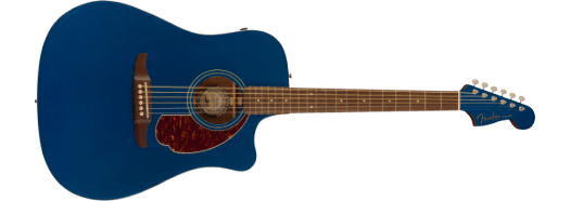 Fender Redondo Player, Walnut Fingerboard, Tortoiseshell Pickguard, Lake Placid Blue