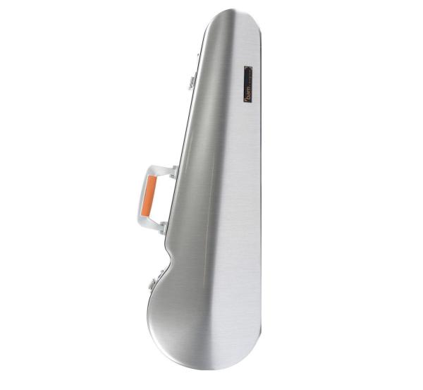 BAM ITALIA DEF2002XLA CUSTODIA HIGHTECH LA DEFENSE CONTOURED PER VIOLINO - BRUSHED ALUMINUM