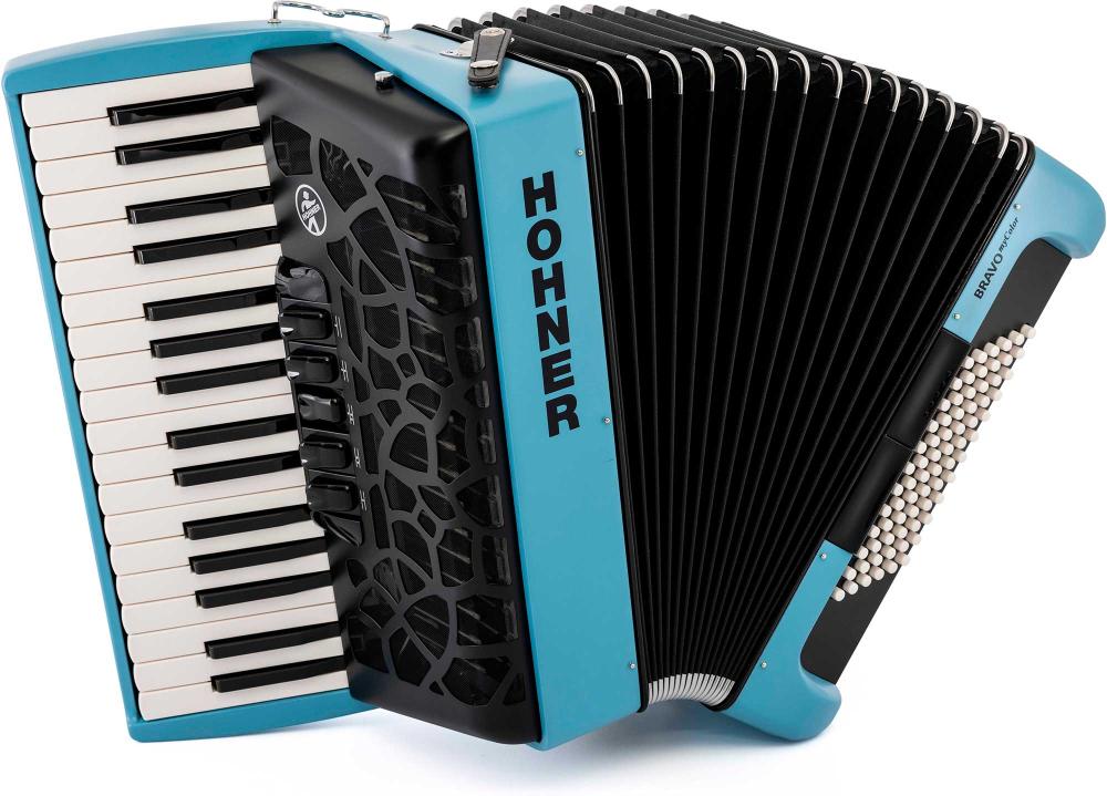 HOHNER BRAVO MYCOLOR III 72 SKY (RAL D2-240 60 25)