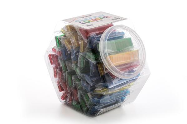 HOHNER TRANSLUCENT HARP 48 PCS CANISTER DISPLAY
