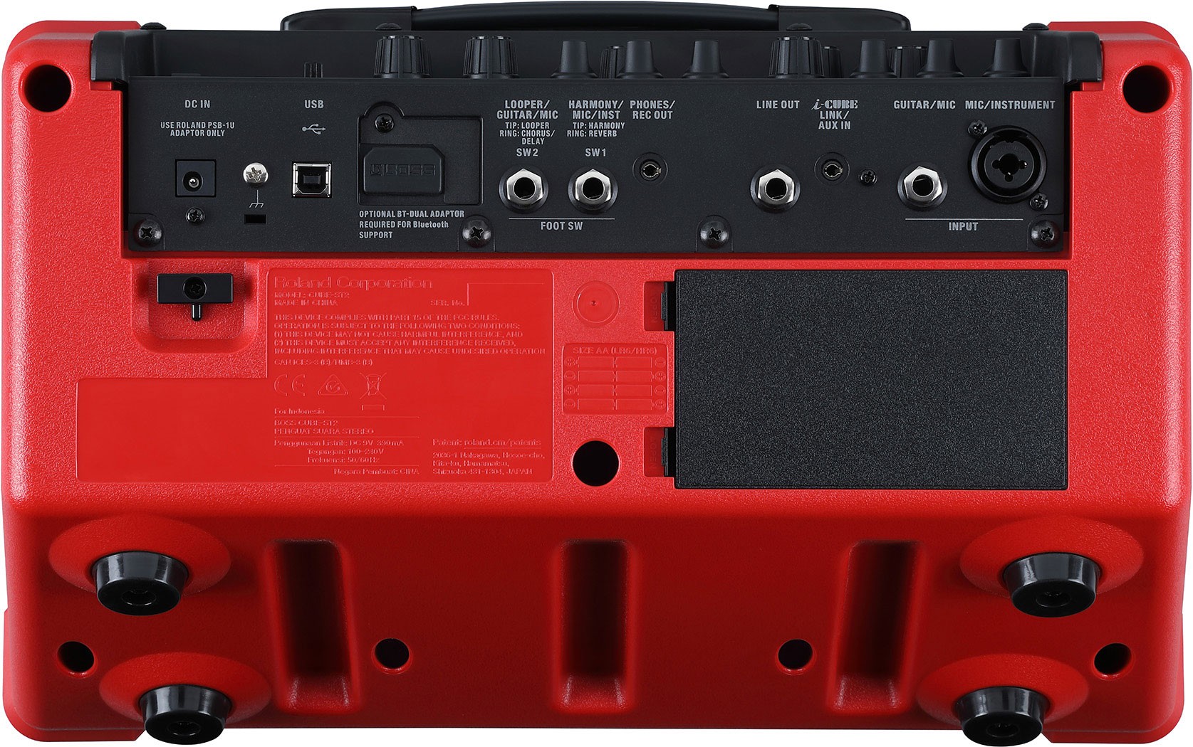 Boss Cube Street II RED - nuovo amplificatore portatile a batteria
