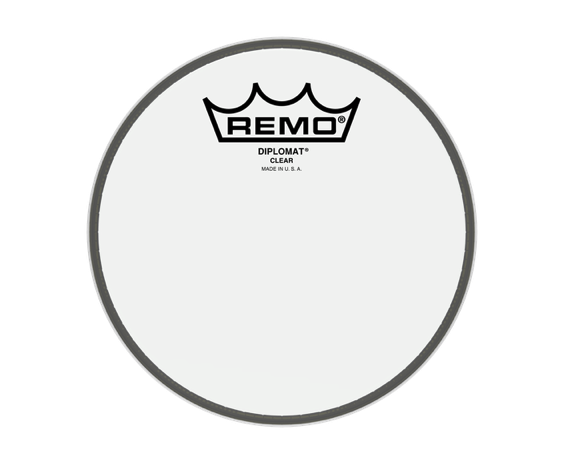 Remo Weatherking Diplomat Clear 14" - pelle battente o risonante per tom o rullante