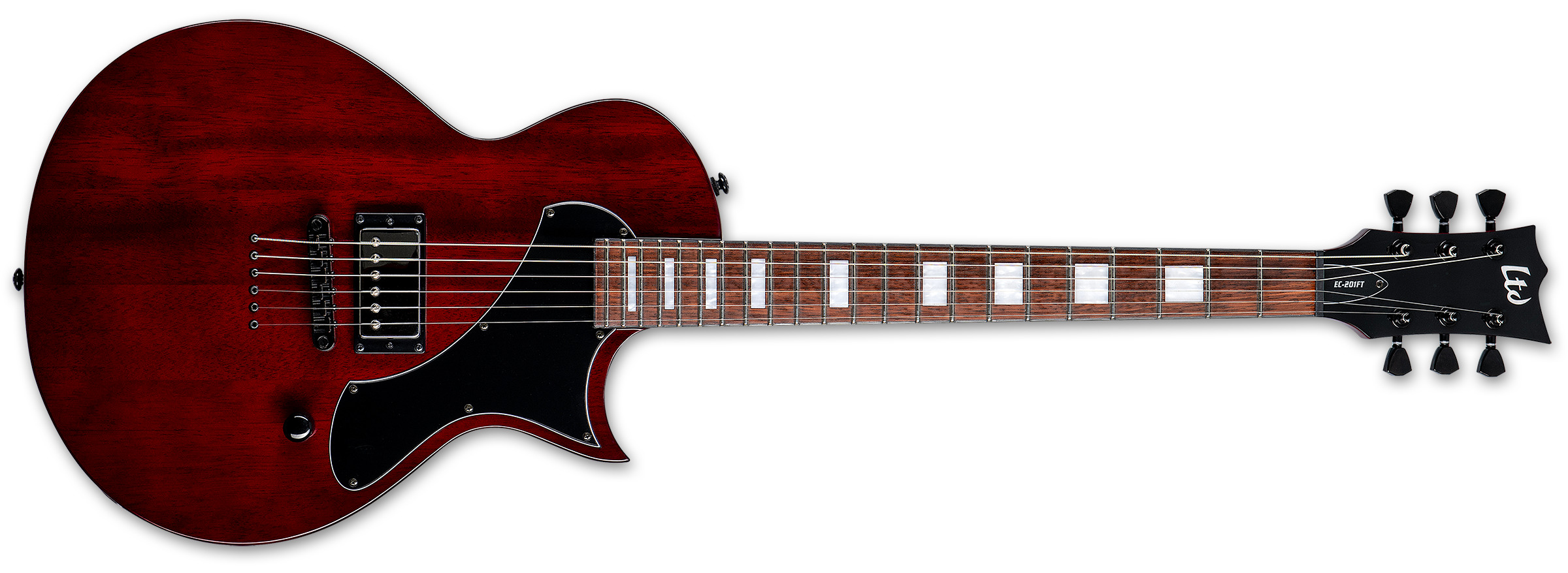 LTD EC-201 FT - See Thru Black Cherry