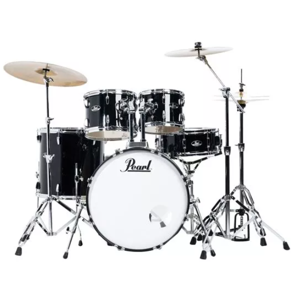 PEARL RS525SBC/C31 Roadshow Jet Black con 3 Piatti Sabian - BATTERIA ACUSTICA