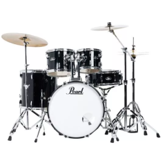 PEARL RS525SBC/C31 Roadshow Jet Black con 3 Piatti Sabian - BATTERIA ACUSTICA
