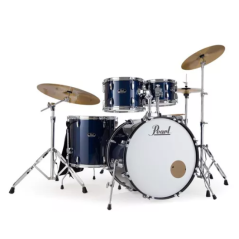 PEARL RS525SBC/C743 Roadshow Royal Blue Metallic con 3 piatti Sabian - batteria acustica