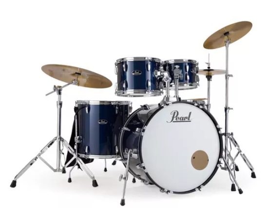 PEARL RS525SBC/C743 Roadshow Royal Blue Metallic con 3 piatti Sabian - batteria acustica
