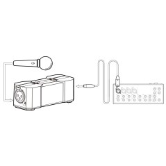 XVIVE P1 Portable Phantom Power Supply - ALIMENTATORE PHANTOM PORTATILE
