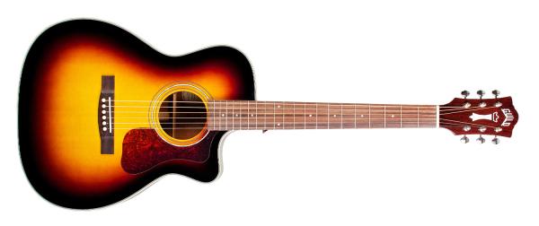 GUILD ITALIA OM-140CE ATB ANTIQUE BURST