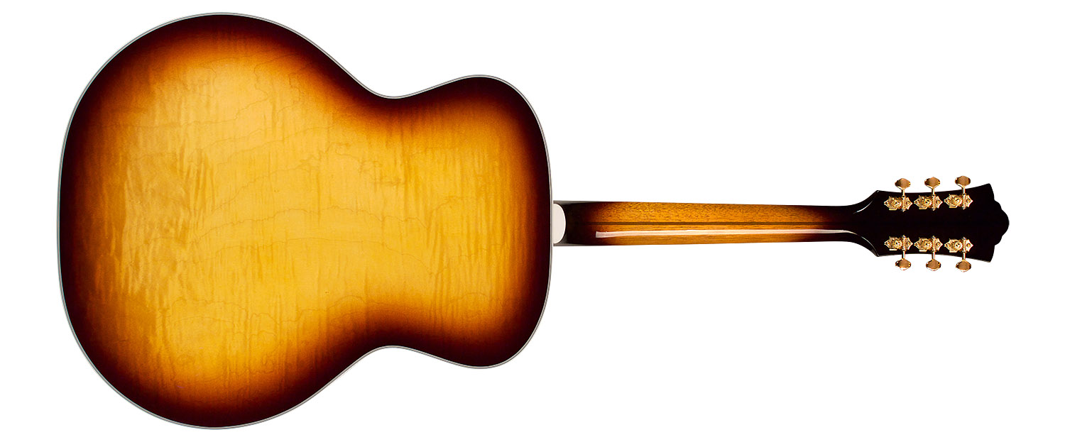 GUILD ITALIA F-55E MAPLE ATB ANTIQUE BURST NITRO