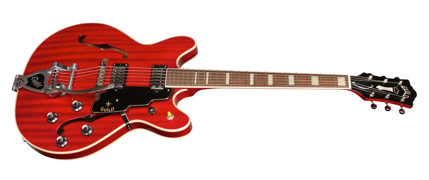 GUILD ITALIA STARFIRE V CHERRY RED