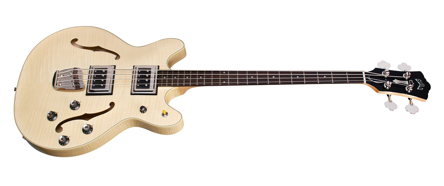 GUILD ITALIA STARFIRE BASS II FLAMED MAPLE NAT
