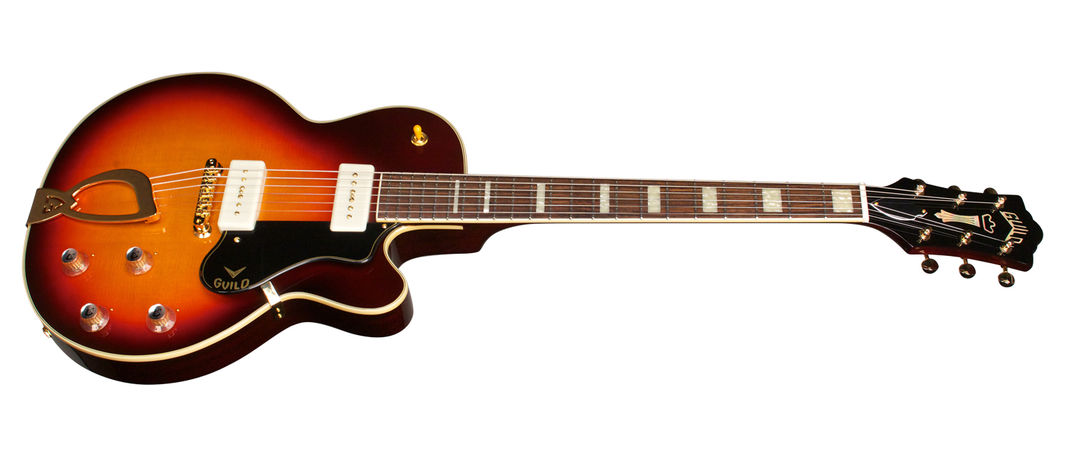 GUILD ITALIA M-75 ARISTOCRAT ATB ANTIQUE BURST